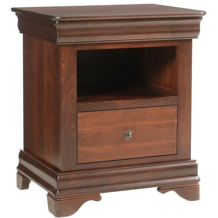 Millcraft Versailles 1 Drawer Nightstand