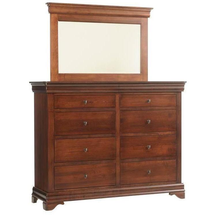 Millcraft Versailles High Dresser w/ Mirror