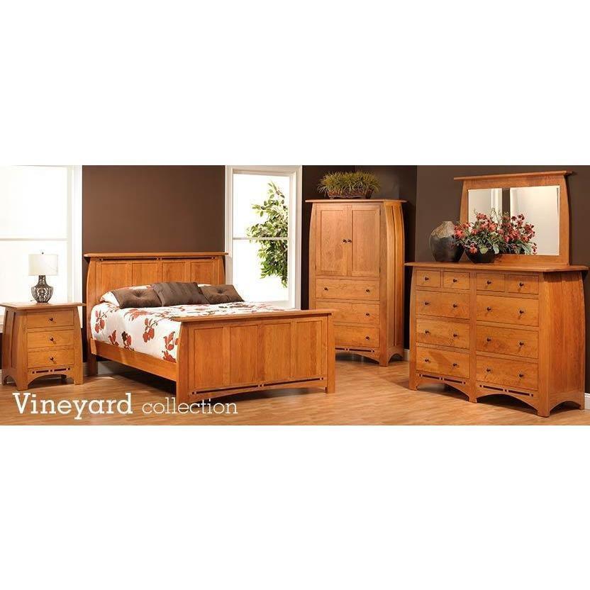 Millcraft Vineyard 1 Drawer, 2 Door Nightstand