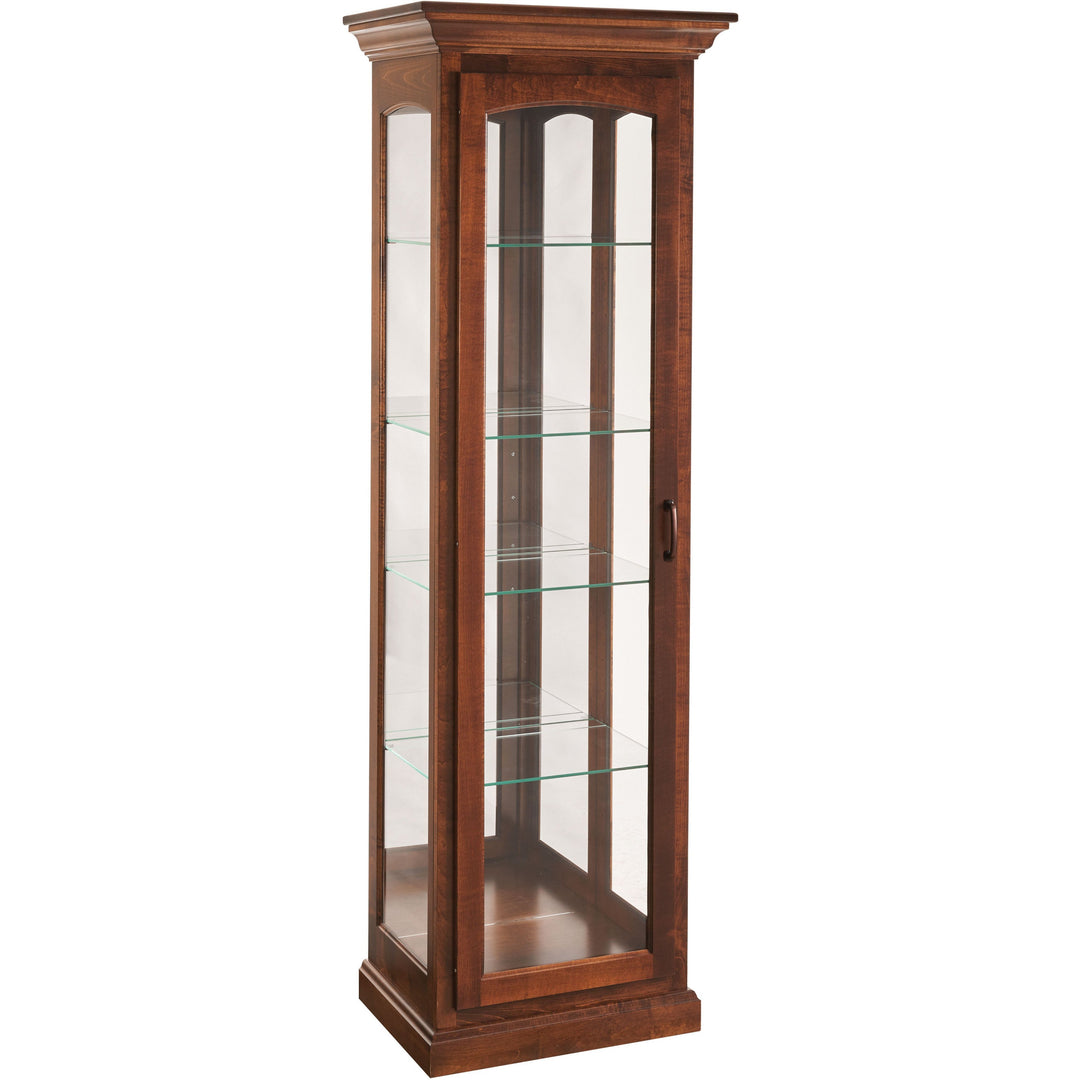 QW Amish 1 Door Traditional Curio