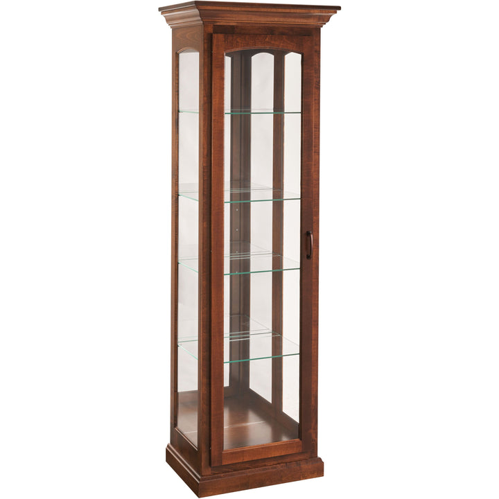 QW Amish 1 Door Traditional Curio