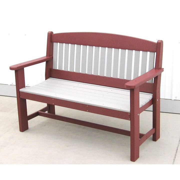 QW Amish 4ft Garden Bench LPRL-GB4800