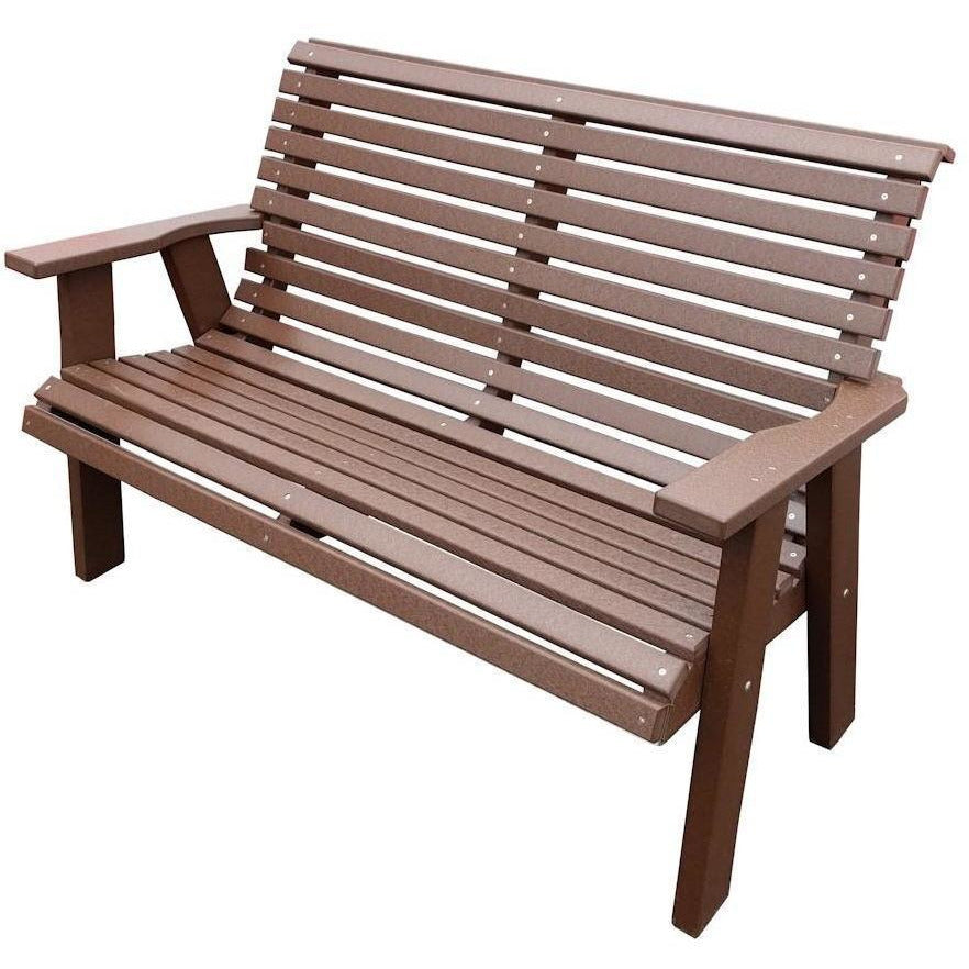 QW Amish 4ft Rollback Bench LPRL-RBL4800