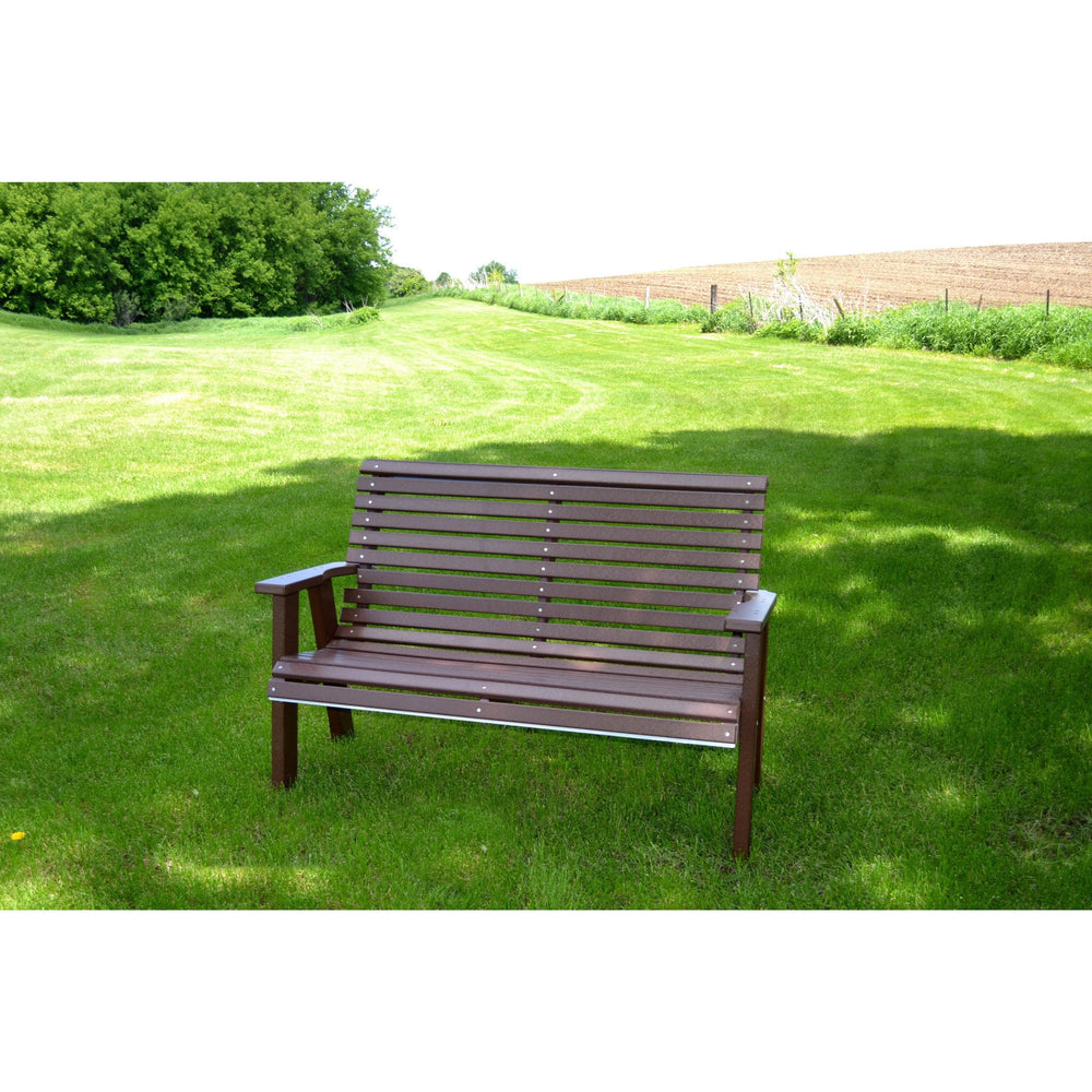 QW Amish 4ft Rollback Bench LPRL-RBL4800