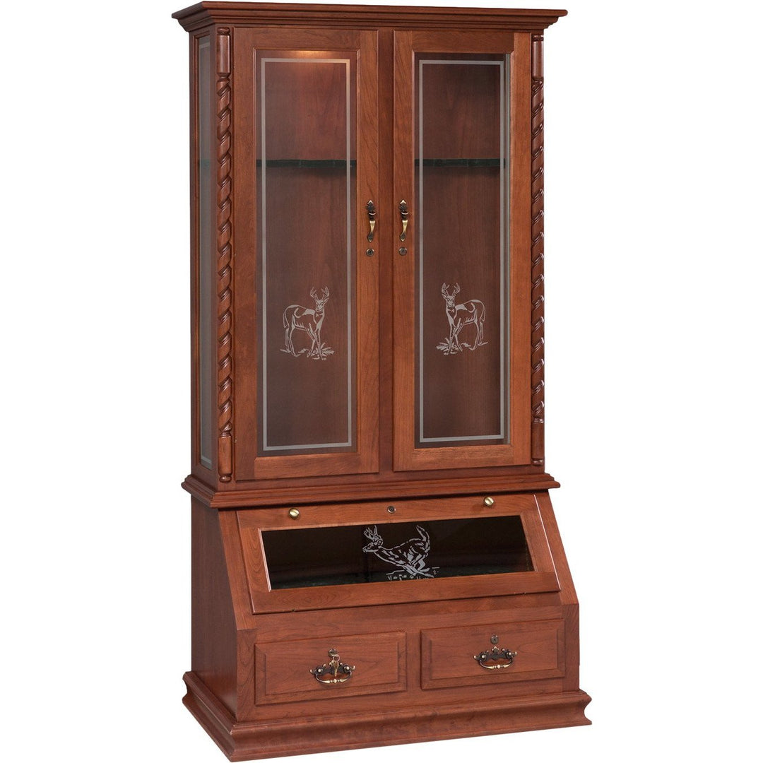 QW Amish 8 Gun Cabinet