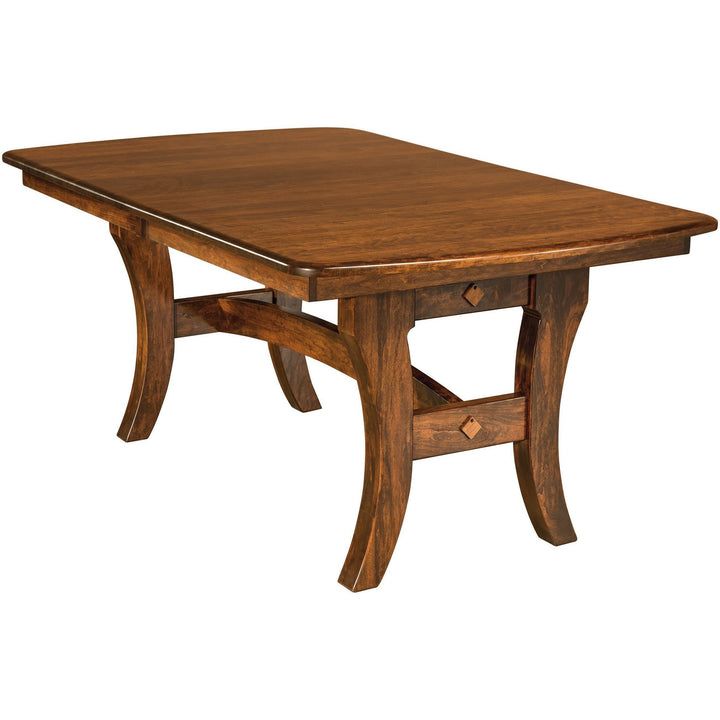 QW Amish Abilene Trestle Table