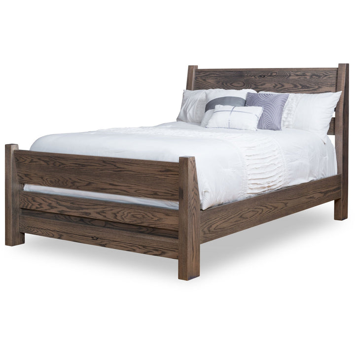 QW Amish Addison Flat Panel Bed