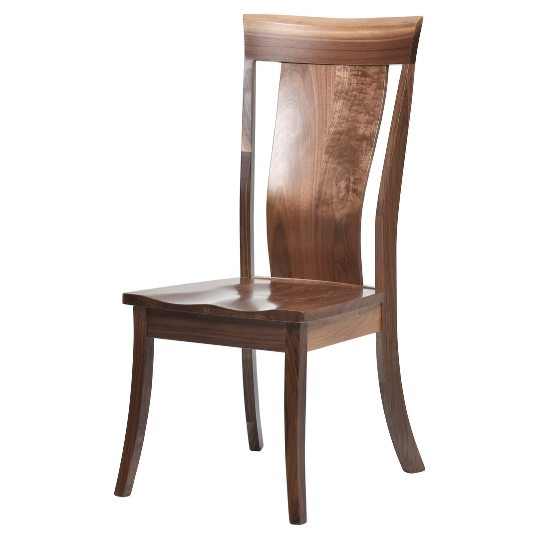 QW Amish Adena Live Edge Side Chair