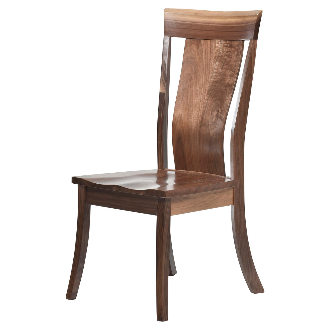 QW Amish Adena Live Edge Side Chair