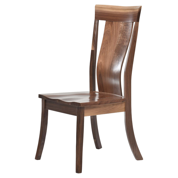 QW Amish Adena Live Edge Side Chair