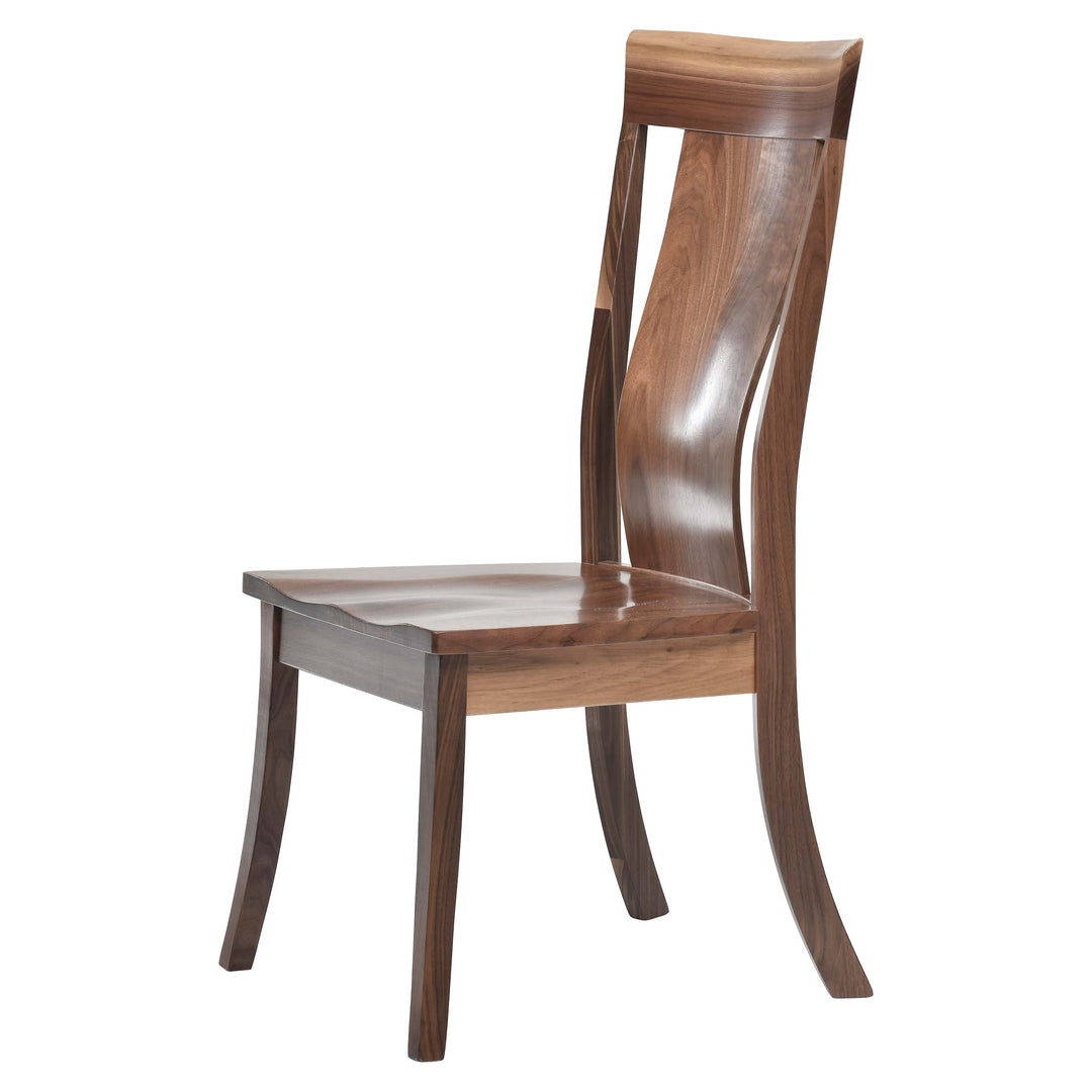 QW Amish Adena Live Edge Side Chair