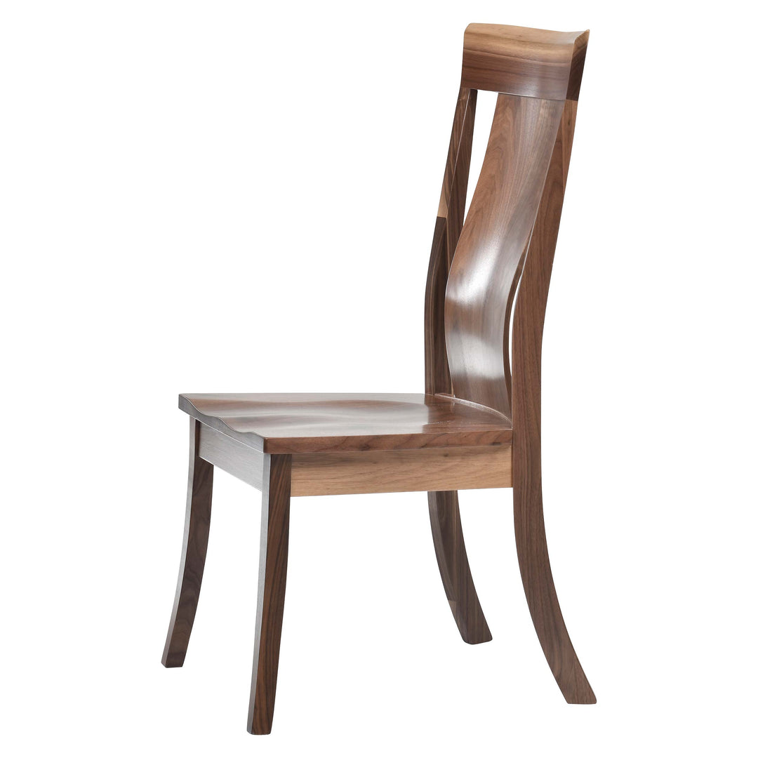 QW Amish Adena Live Edge Side Chair