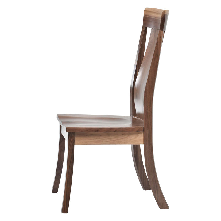 QW Amish Adena Live Edge Side Chair