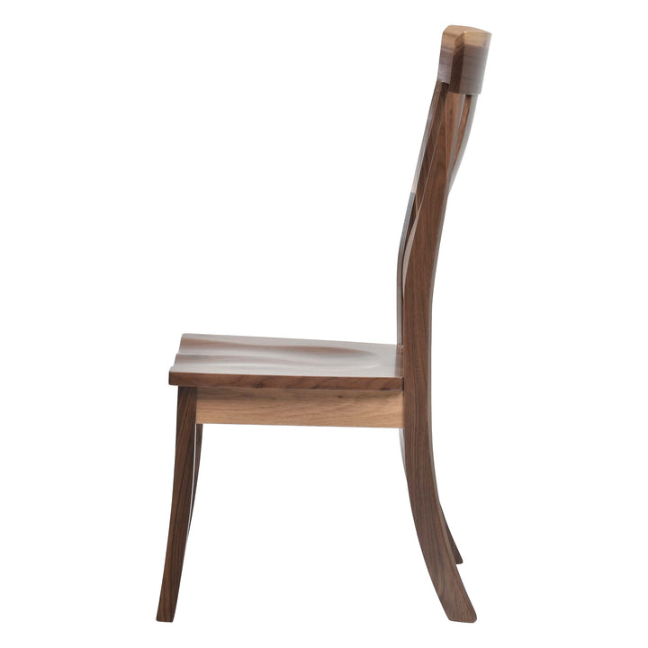 QW Amish Adena Live Edge Side Chair