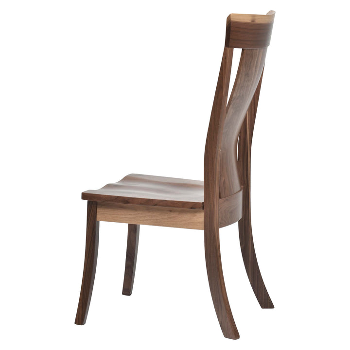 QW Amish Adena Live Edge Side Chair