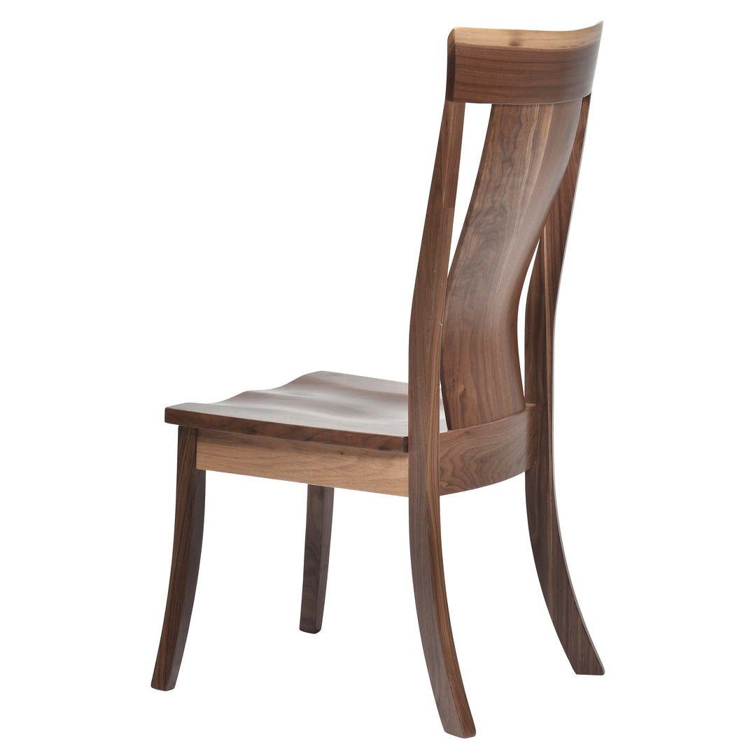 QW Amish Adena Live Edge Side Chair