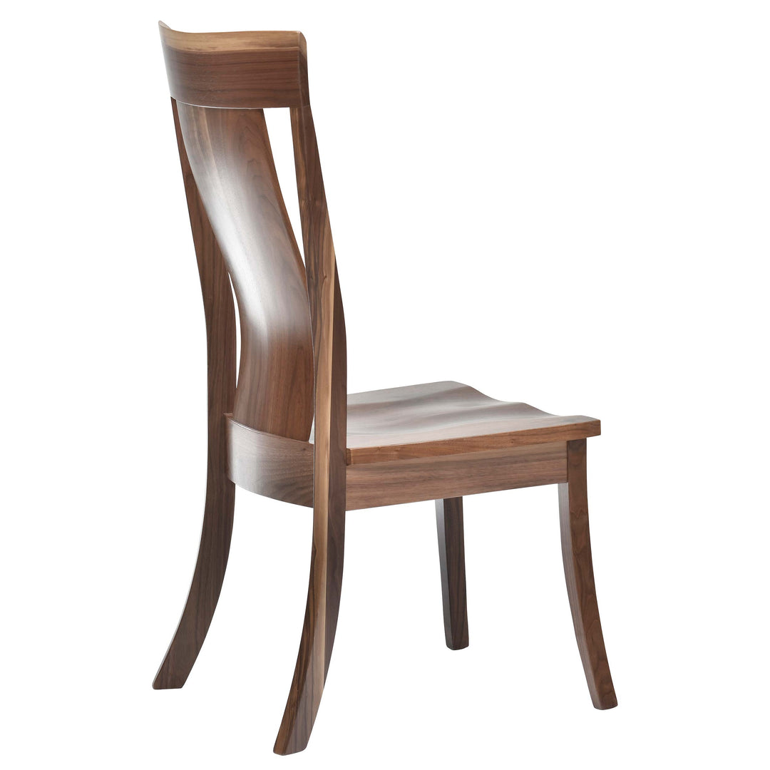 QW Amish Adena Live Edge Side Chair