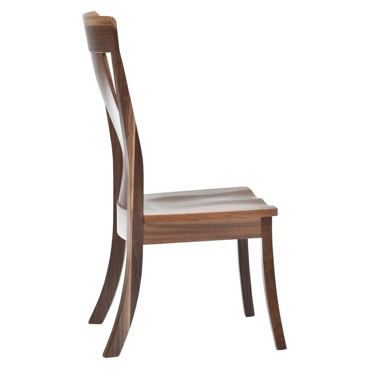 QW Amish Adena Live Edge Side Chair