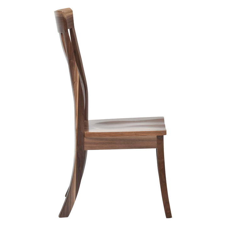 QW Amish Adena Live Edge Side Chair