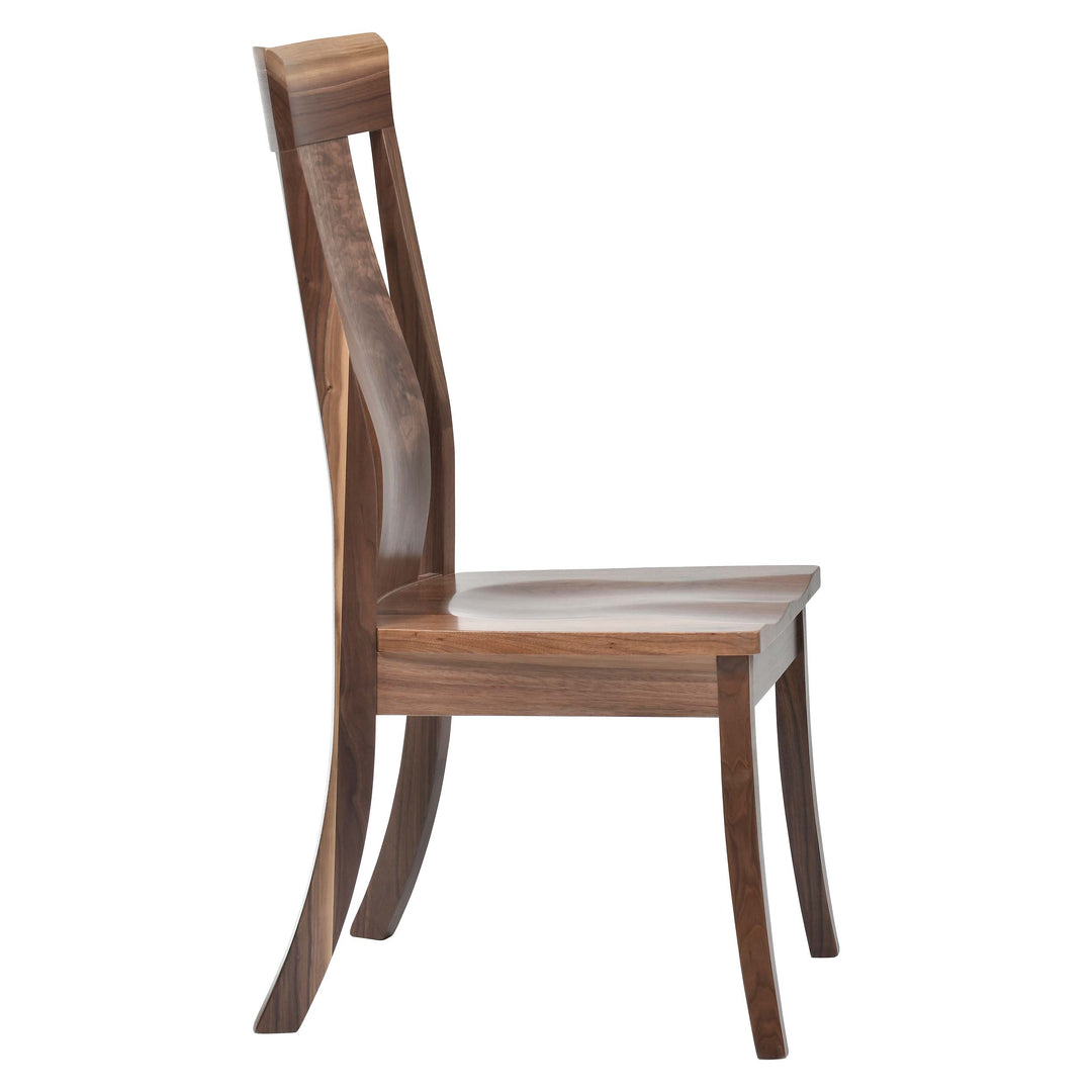 QW Amish Adena Live Edge Side Chair