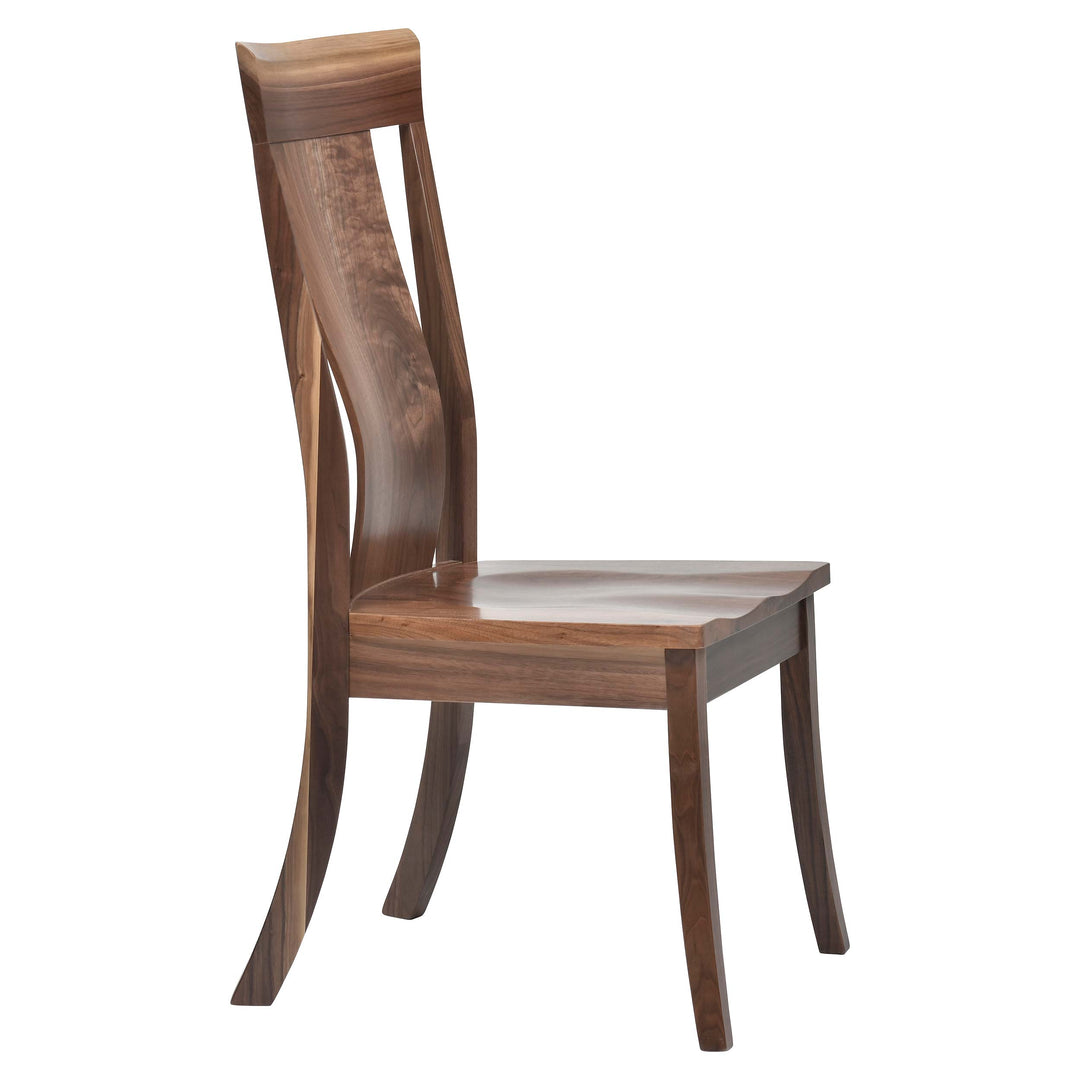 QW Amish Adena Live Edge Side Chair