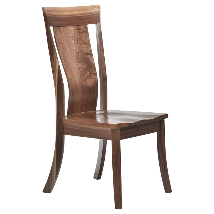 QW Amish Adena Live Edge Side Chair