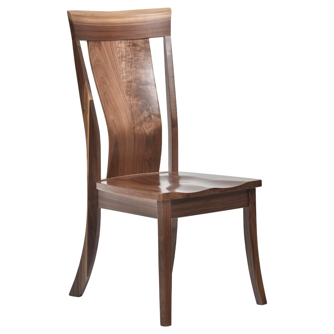 QW Amish Adena Live Edge Side Chair