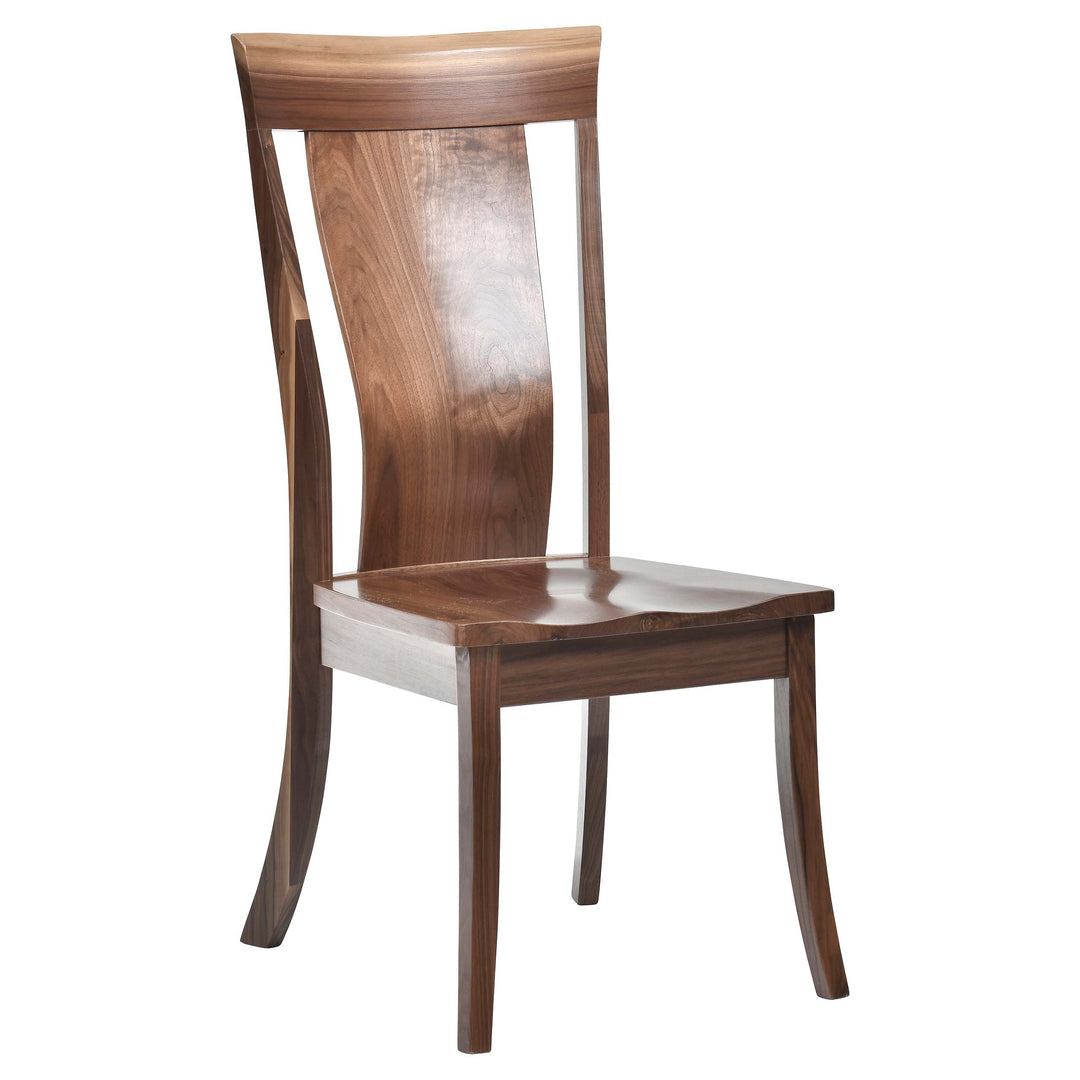 QW Amish Adena Live Edge Side Chair