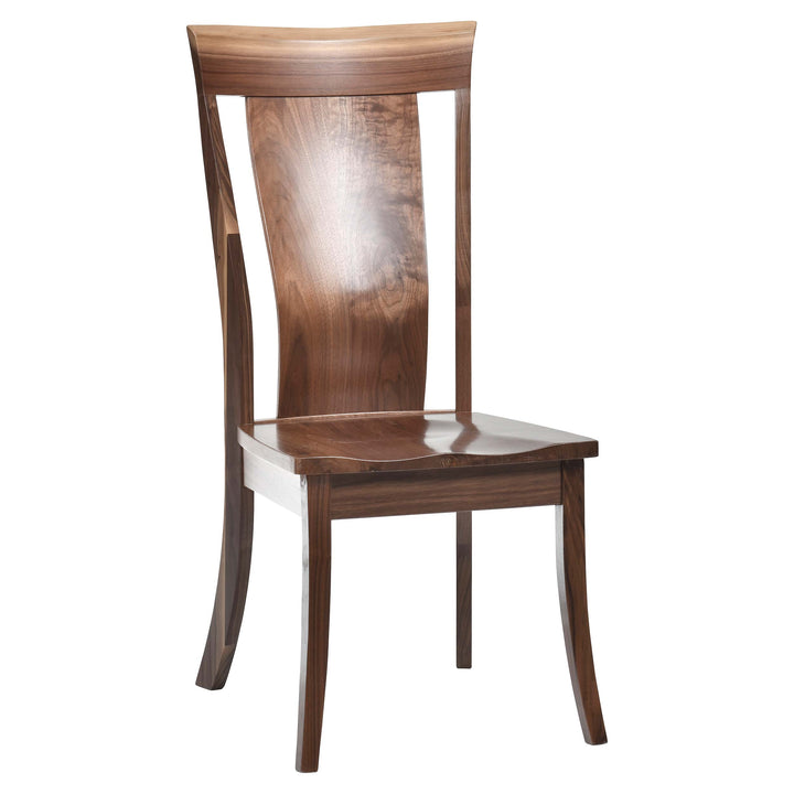 QW Amish Adena Live Edge Side Chair