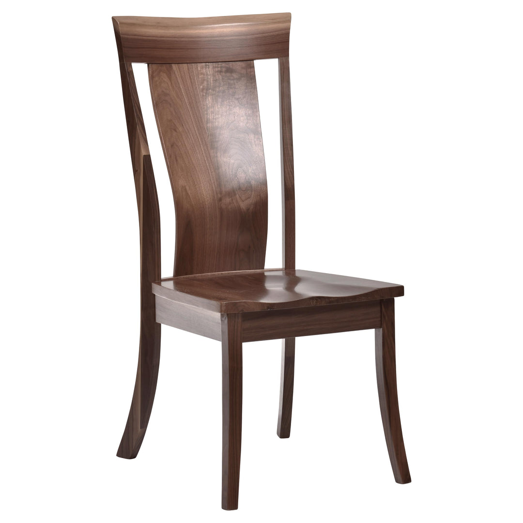 QW Amish Adena Live Edge Side Chair