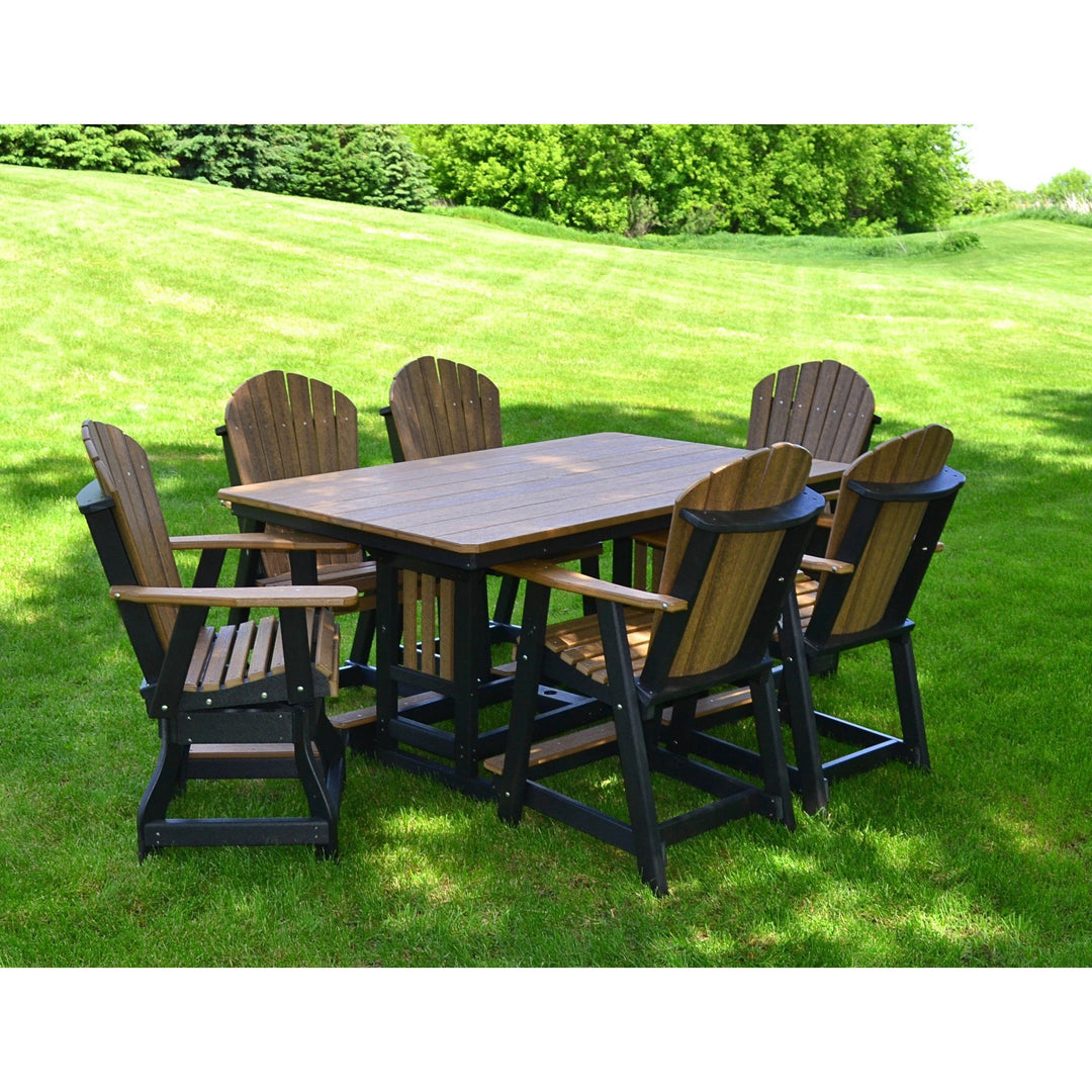 QW Amish Adirondack 44"x72"x36"H Table