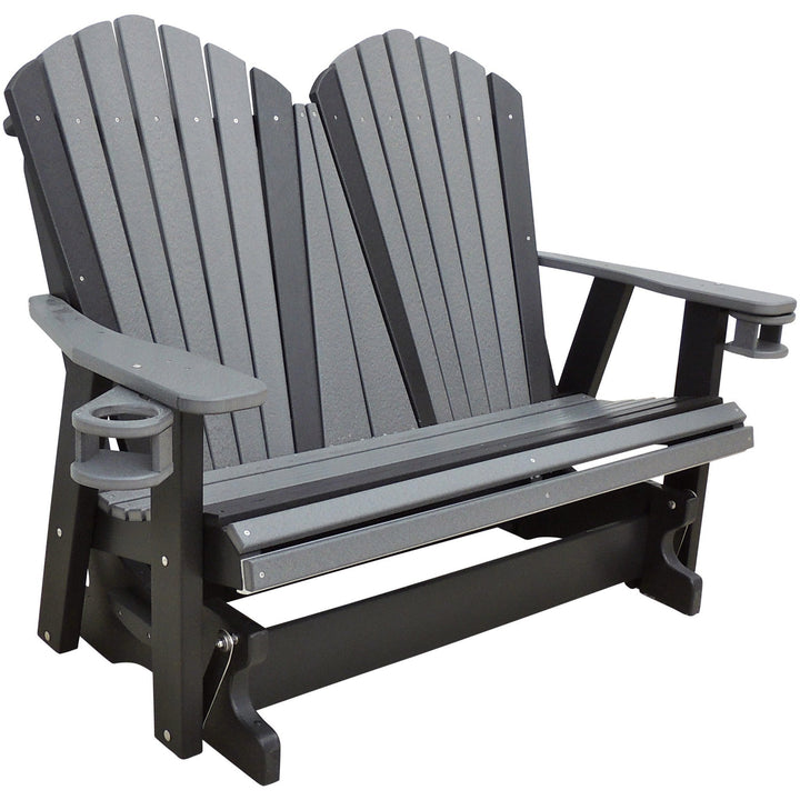 QW Amish Adirondack 4ft Double Glider