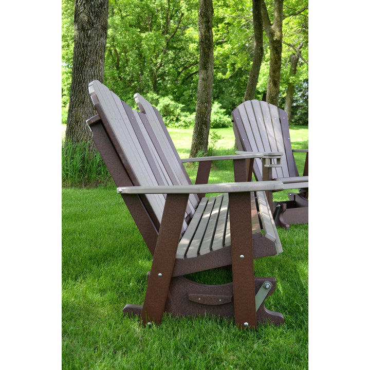 QW Amish Adirondack 5ft Glider with Folding Tray LPRL-AHBGS6000