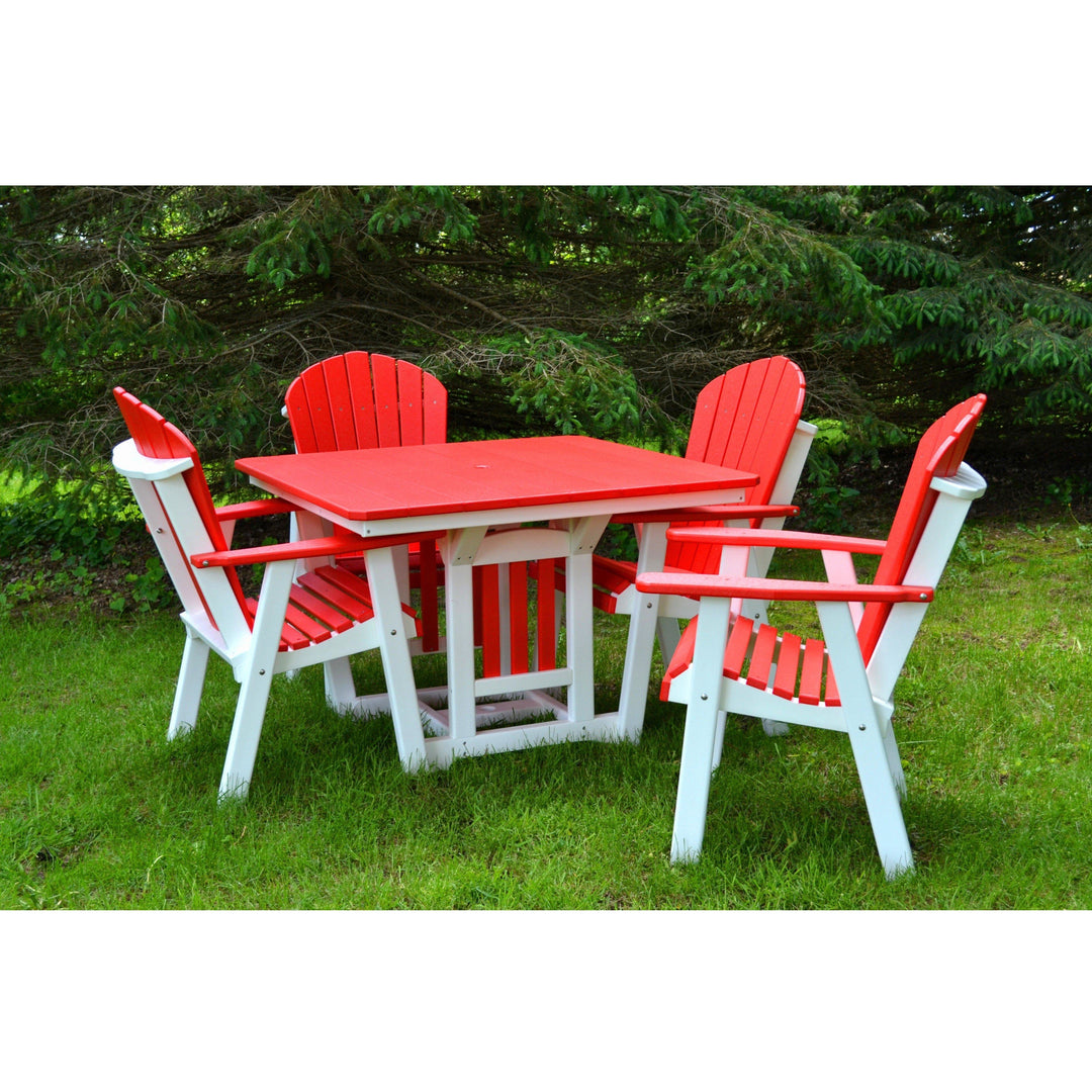 QW Amish 5pc Adirondack Dining Set LPRL-4444-5SET