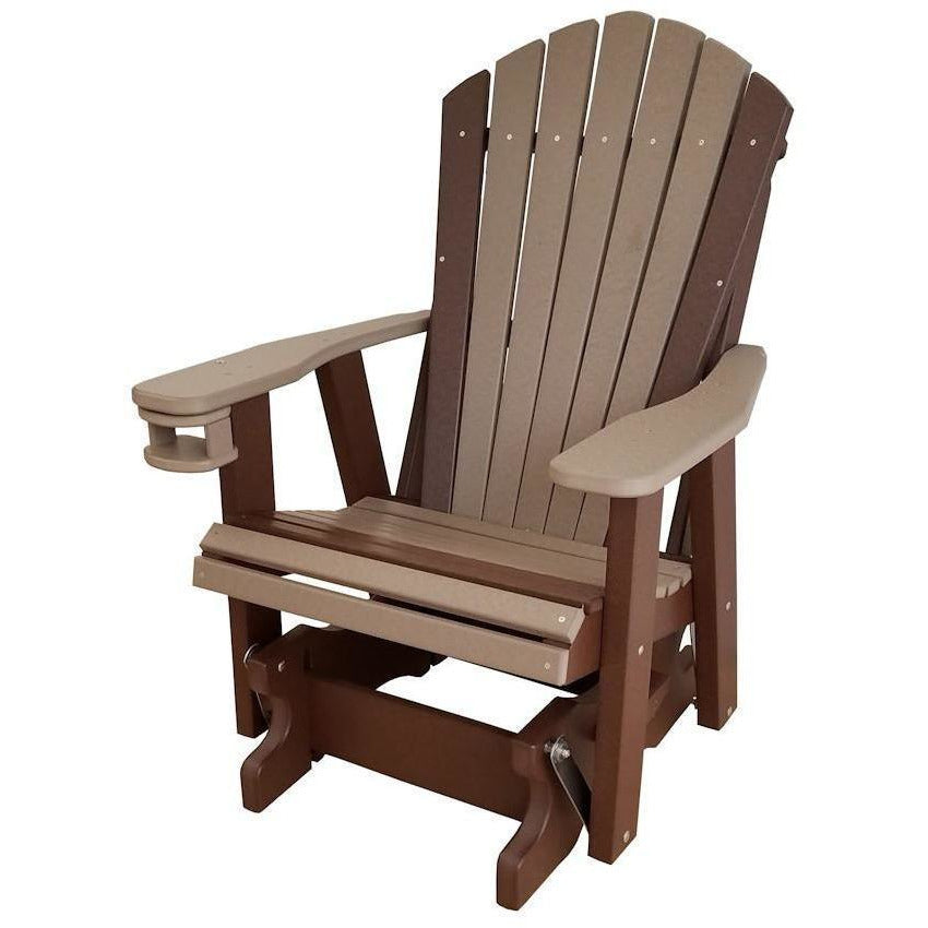 QW Amish Adirondack Glider LPRL-AHBG2400