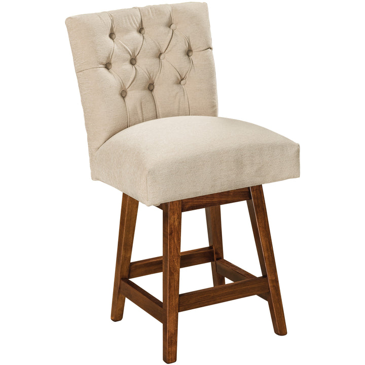 QW Amish Alana Swivel Bar Chair