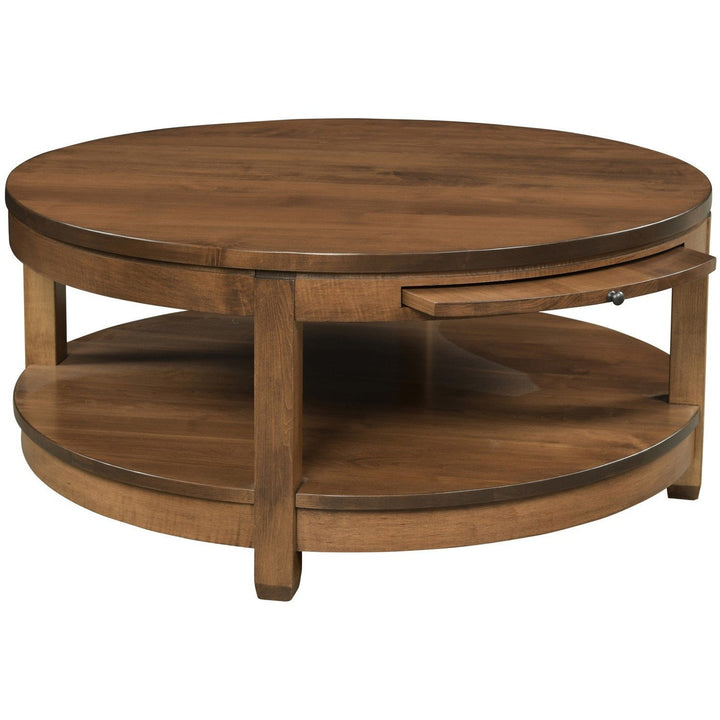 QW Amish Antigo Round Coffee Table