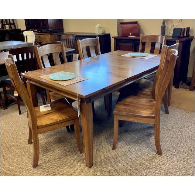 QW Amish Arbella 7pc Dining Set