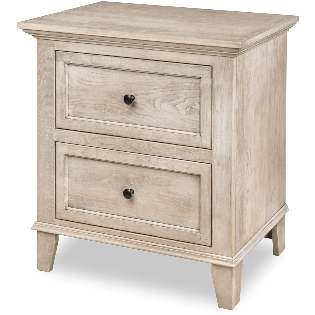 QW Amish Arlington 2 Drawer Nightstand