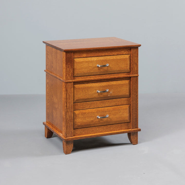 QW Amish Arlington 3 Drawer Nightstand