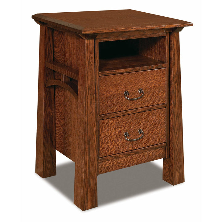 QW Amish Artesa 2 Drawer Nightstand