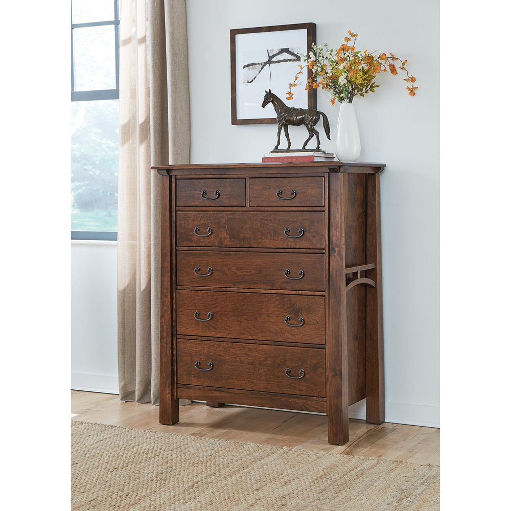 QW Amish Artesa 6 Drawer Chest