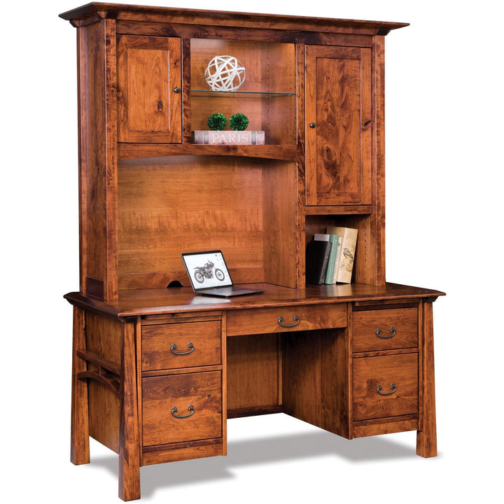 QW Amish Artesa Desk with Optional Hutch