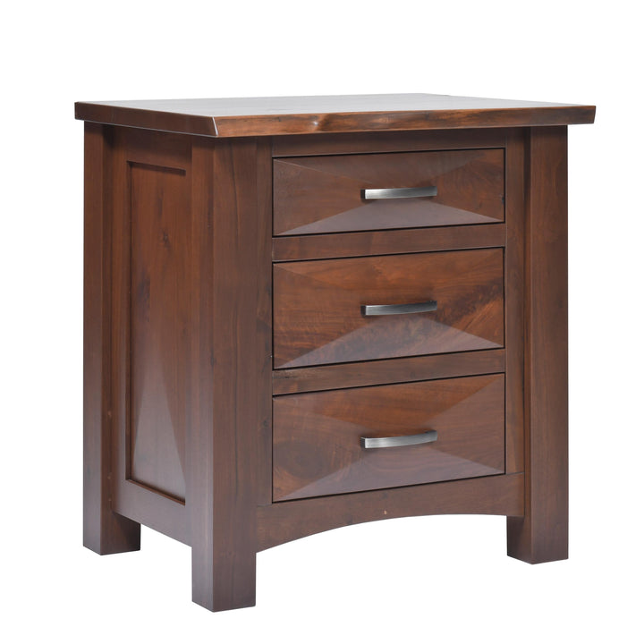 QW Amish Atley Live Edge Nightstand