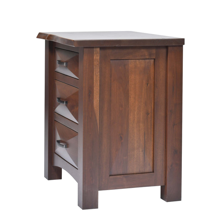 QW Amish Atley Live Edge Nightstand