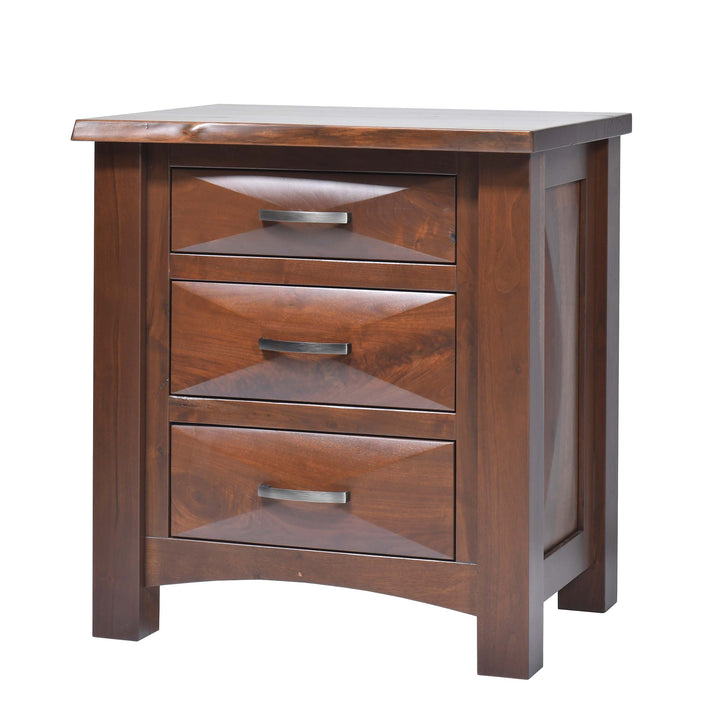 QW Amish Atley Live Edge Nightstand