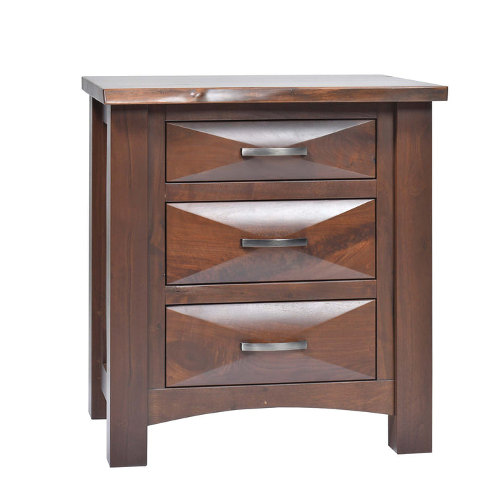 QW Amish Atley Live Edge Nightstand