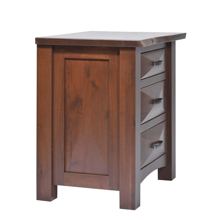 QW Amish Atley Live Edge Nightstand