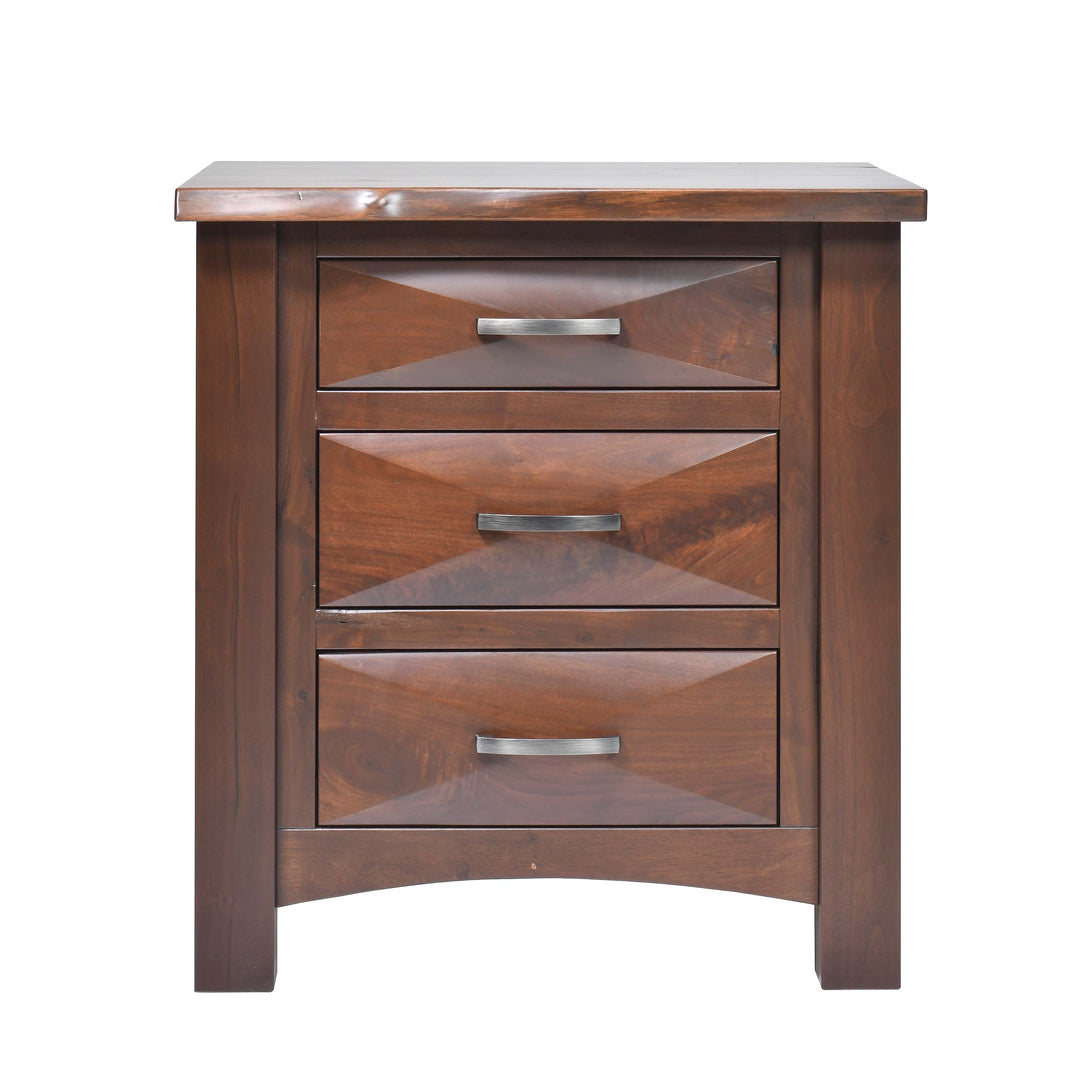 QW Amish Atley Live Edge Nightstand