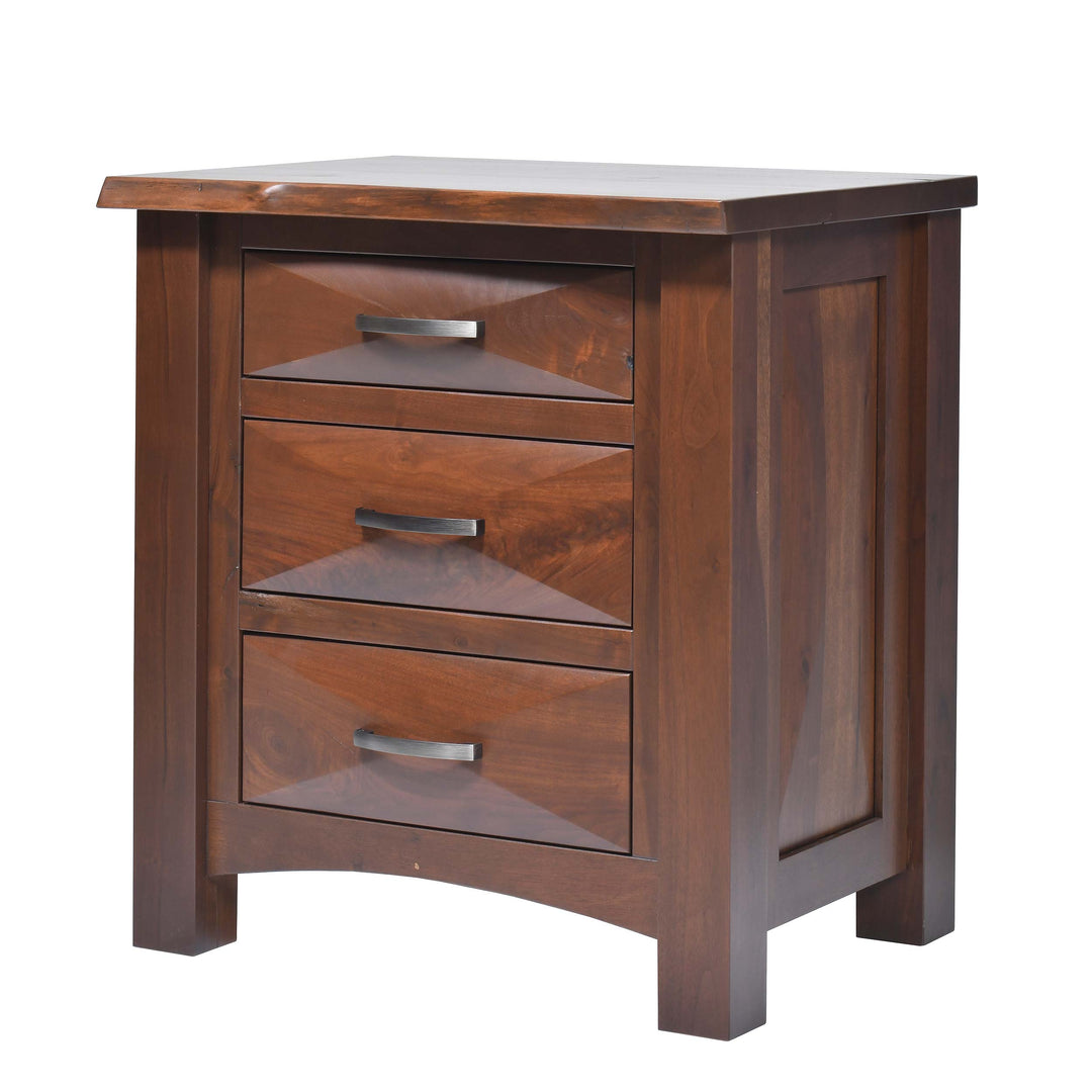 QW Amish Atley Live Edge Nightstand